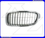 BMW 3 F30, F31 2011.11-2015.04 Hűtődíszrács bal, krómkerettel, fekete bordákkal "BASIS-Line" P20D105-3