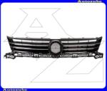 VW TOURAN 1/3 2010.08-2015.04 /1T/ Hűtődíszrács fekete, krómdíszléccel P956305