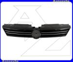 VW JETTA 6 2011.01-2014.08 /16Z/ Hűtődíszrács fekete, krómdíszléccel VG3342A