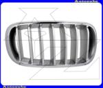 BMW X6 F16 2014.08-2019.08 Hűtődíszrács jobb, krómkerettel, titánium bordákkal "PURE-EXPERIENCE-Model" UBK03-32162