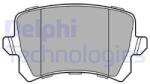 DELPHI set placute frana, frana disc DELPHI LP3247 (LP3247)