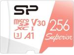 Silicon Power microSDXC Superior 256GB C10/UHS-I/U3/V30/A1 SP256GBSTXDV3V20SP