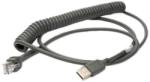 ZEBRA Cablu USB Zebra CBA-U32-C09ZAR, USB-C, 2.8m, Black (CBA-U32-C09ZAR)