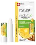 Eveline Cosmetics Balsam de buze Ananas - Eveline Cosmetics Lip Therapy Professional Extra Soft Bio Pineapple Smoothing Lip Balm 4 g