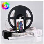 Polux Banda LED RGB reglabilă exterior 5m LED/14W/12V IP65 + telecomandă (SA1317)
