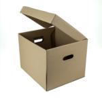  Kartondoboz önzáró 400x350x300 mm, barna (2296-SPR)