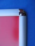  Alumínium plakátkeret A2 (25mm kerekített profil)