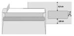Office Depot LA4 szilikonos jobb ablakos 25db boríték (ODL3T15B3ODAJP25) (ODL3T15B3ODAJP25)