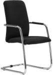Antares 2181-S Magix tárgyalószék szövetborítás krómozott acélváz TAM. 56 szürke (ANKHSZ246-75)