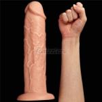 Lovetoy -King Sized Realistic Long Dildo Flesh 27.5 x 5.85cm Dildo