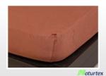 Naturtex Jersey gumis lepedő Csokibarna 180-200x200 cm - matrac-vilag