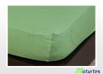 Naturtex Jersey gumis lepedő Olajzöld 140-160x200 cm