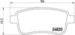 BREMBO set placute frana, frana disc BREMBO PRIME LINE P 68 041 (P 68 041)