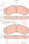 TRW set placute frana, frana disc TRW GDB3440 (GDB3440) - automobilus