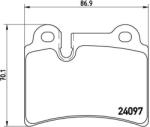 BREMBO set placute frana, frana disc BREMBO PRIME LINE P 85 111 (P 85 111)