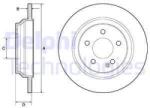 DELPHI Disc frana DELPHI BG4811C - automobilus