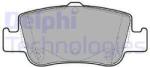 DELPHI set placute frana, frana disc DELPHI LP2103 (LP2103)