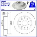 DELPHI Disc frana DELPHI BG5019C (BG5019C)