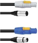 PSSO - Combi cable DMX Powercon/XLR 5 m - dj-sound-light