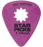 EVERLY - Star picks gitár pengető 1.14 mm lila