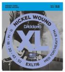 D'ADDARIO - EXL116 Nickel Wound Med Top/Heavy Btm 11-52 elektromos gitárhúr - dj-sound-light