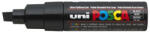uni Dekormarker, 8 mm, UNI "Posca PC-8K", fekete (PC-8K BLACK)