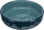 TRIXIE "Thanks for the service! " alacsony peremű tál macskának (0.3 liter / 15 cm)