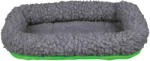 TRIXIE báránybunda kinézetű kisállat fekhely szürke-zöld színben (30 x 22 cm)