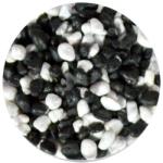  Fekete-fehér mix akvárium aljzatkavics (1-2 mm) 750 g