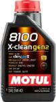 Motul 8100 X-Clean GEN2 5W-40 1 l