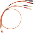 Legrand OM2 ST/SC (UPS) narancs multimódusú 2 méter duplex optikai patch kábel (033072)