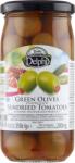 Delphi zöld olívabogyó szárított paradicsommal töltve sós lében 350 g