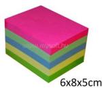Office Depot 6x8x5cm több színű tépőtömb (1349001-99) (1349001-99)
