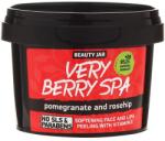Beauty Jar Scrub pentru față și buze Very Berry Spa - Beauty Jar Softening Face And Lips Peeling With Vitamin C 120 g