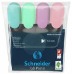 Schneider Textmarker pastel SCHNEIDER Job Pastel, 4 buc/set