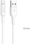  Type-C (USB-C) / USB 3.0 fehér kábel 1m