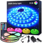 Novostella Banda LED RGB Novostella 32m, 960 Leduri, Telecomanda RF cu 44 butoane (STKLB-NTS32-RGB)