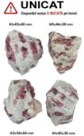  Turmalina Roz in Albit Naturala Bruta - 60-62 x 46-56 x 30-44 mm - ( XXL )