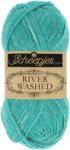Scheepjes River Washed 952 Rhine - türkiz-szürke fonal