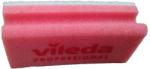 Vileda Professional Professional Non-scratch piros, fehér dörzsivel, 7x15 cm, 102563/101883 Piros