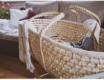ahoj baby Cosulet bebe pentru dormit handmade din material ecologic Ahoj Baby natur include stand (5907443677293-5907443677484)