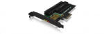RaidSonic Icy Box 2x M. 2 bővítő kártya PCIe (IB-PCI215M2-HSL)