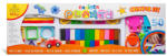 CARIOCA Kit plastilina 12 culori/set si 25 accesorii modelaj CARIOCA Plasty, 400 g