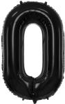 PartyDeco S. r. o 0. szám, fólia lufi, 86 cm, fekete
