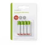 Nedis BANM9HR034B - 4 db újratölthető elem AAA Ni-MH / 1.2V / 950mAh BANM9HR034B (NE0245)