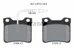 TEXTAR set placute frana, frana disc TEXTAR Q+ 2190403 (2190403)