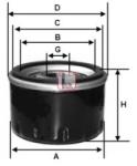 SOFIMA Filtru ulei SOFIMA S 3478 R (S 3478 R) - automobilus