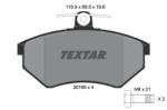 TEXTAR set placute frana, frana disc TEXTAR Q+ 2016804 (2016804)