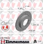 ZIMMERMANN Disc frana ZIMMERMANN SPORT Z 610.1198. 52 (610.1198.52)