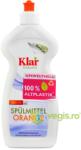 KLAR Detergent Lichid Sensitiv pentru Vase cu Portocale Ecologic/Bio 500ml